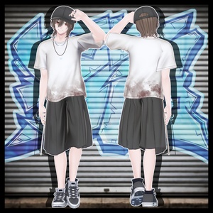 👟路地裏オフビート【19アバター対応】【YMファンメイド】 缩略图 3