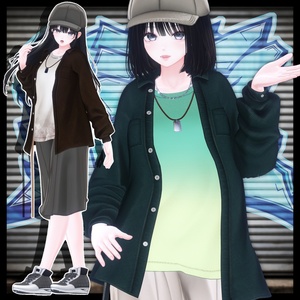 👟路地裏オフビート【19アバター対応】【YMファンメイド】 缩略图 20