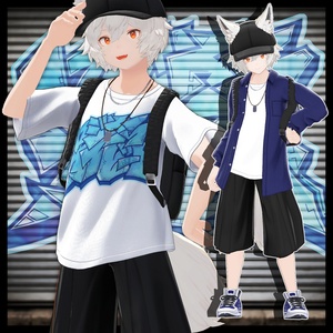 👟路地裏オフビート【19アバター対応】【YMファンメイド】 缩略图 29