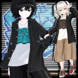 👟路地裏オフビート【19アバター対応】【YMファンメイド】 缩略图 9
