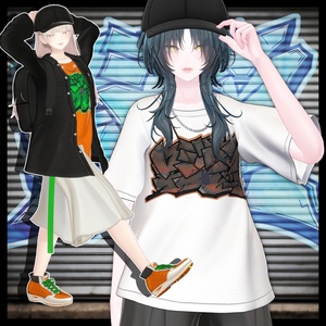 👟路地裏オフビート【19アバター対応】【YMファンメイド】 缩略图 19
