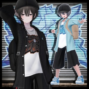 👟路地裏オフビート【19アバター対応】【YMファンメイド】 缩略图 25