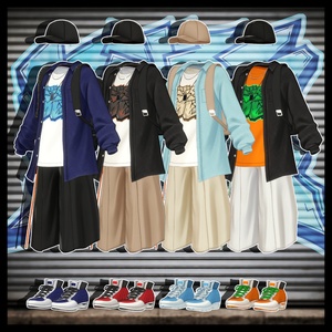 👟路地裏オフビート【19アバター対応】【YMファンメイド】 缩略图 5