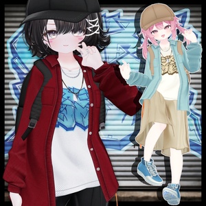 👟路地裏オフビート【19アバター対応】【YMファンメイド】 缩略图 17