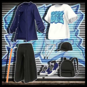 👟路地裏オフビート【19アバター対応】【YMファンメイド】 缩略图 4