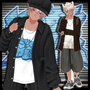 👟路地裏オフビート【19アバター対応】【YMファンメイド】 缩略图 23