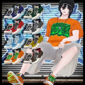 👟路地裏オフビート【19アバター対応】【YMファンメイド】 缩略图 7