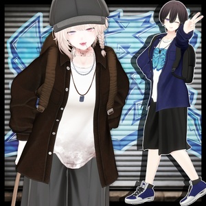 👟路地裏オフビート【19アバター対応】【YMファンメイド】 缩略图 11