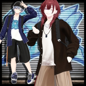 👟路地裏オフビート【19アバター対応】【YMファンメイド】 缩略图 24