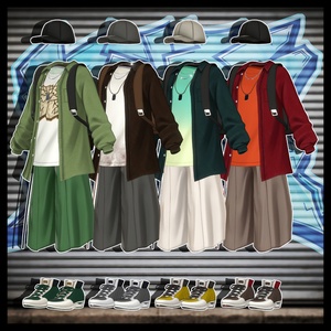👟路地裏オフビート【19アバター対応】【YMファンメイド】 缩略图 6