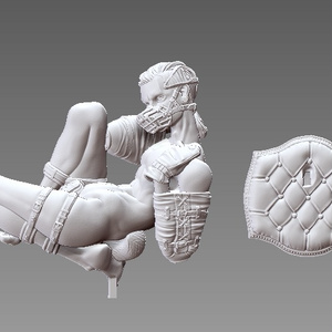 髭剃りバニー」オリジナルガレージキット - Wrong Floor - BOOTH