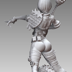 『StrawbberyDemon / 阿』　STL file for 3D printing 缩略图 4