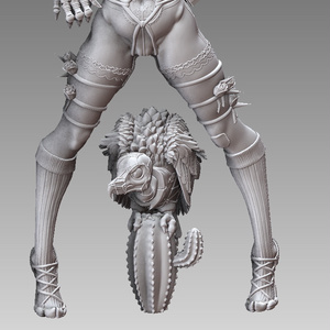 『StrawbberyDemon / 阿』　STL file for 3D printing 缩略图 6