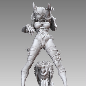 『StrawbberyDemon / 阿』　STL file for 3D printing 缩略图 5