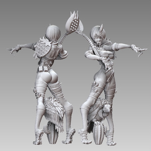 『StrawbberyDemon / 阿』　STL file for 3D printing 缩略图 2