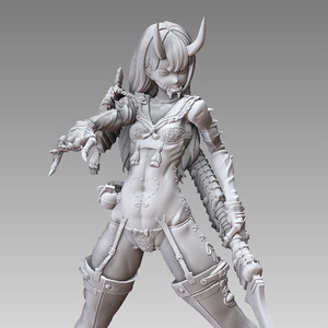 『GreenAppleMemon / 吽』　STL file for 3D printing 缩略图 4