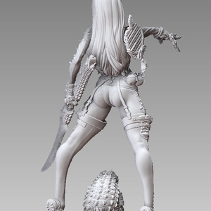 『GreenAppleMemon / 吽』　STL file for 3D printing 缩略图 7