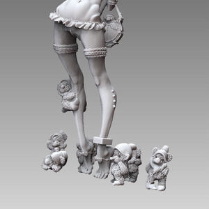 『SNOW WHITE / still life with apples』　STL file for 3D printing 缩略图 8