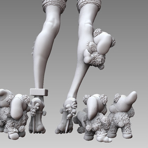 『SNOW WHITE / still life with apples』　STL file for 3D printing 缩略图 7