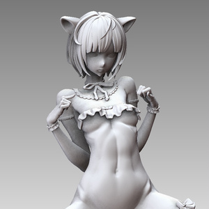 『Stepgirl-FOX』　STL file for 3D printing 缩略图 8