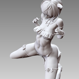 『Stepgirl-FOX』　STL file for 3D printing 缩略图 5