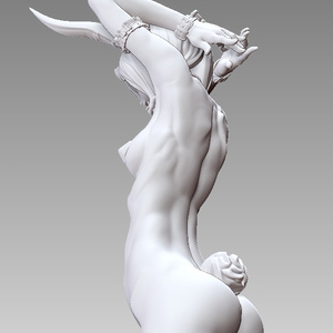 『Stepgirl-RABBIT』　STL file for 3D printing 缩略图 7