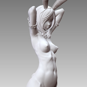 『Stepgirl-RABBIT』　STL file for 3D printing 缩略图 3