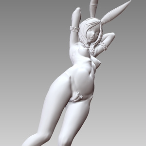 『Stepgirl-RABBIT』　STL file for 3D printing 缩略图 9