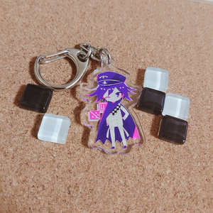 大きめアクリルキーホルダー　王馬 ダンガンロンパシリーズ×ぶくぶ おおきめアクリルキーホルダー 12.王馬