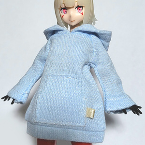 新色 パーカーワンピ 美プラ 1/12 プラモデル 服 美少女