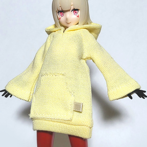 新色 パーカーワンピ 美プラ 1/12 プラモデル 服 美少女
