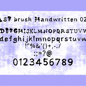 ASF brush Handwritten Font 021