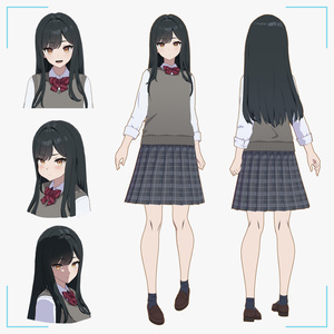 【オリジナル3Dモデル】早川葵 缩略图 2