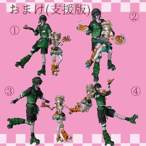 【FREE】American Dinner Pose！【５アバター対応】 缩略图 4