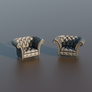 Luxury Leather Chair 椅子 | VRChat
