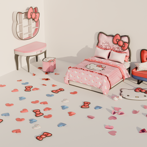 Hello Kitty Bedroom Bundle ベッドルーム バンドル | VRChat