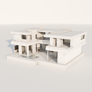 Low Poly Modern Home <3 モダンな家 | VRChat