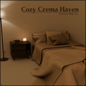 Cozy Crema Haven (Bed)