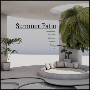 Summer Patio / Island | VRChat