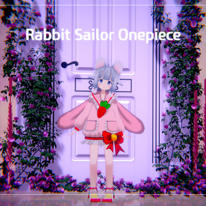 [Nenohi_chan] ラビットセーラーワンピース Rabbit Sailor Onepiece