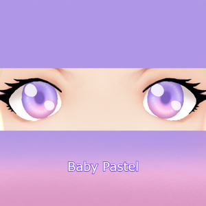 Baby pastel VRoid pink & purple eye texture