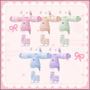 【MameFriends】Yamiusa Ribbon Sweater【MA対応】 缩略图 4