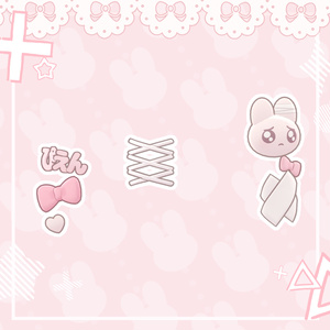 【Kipfel】PienUsa Hairpin Set【MA対応】 缩略图 2