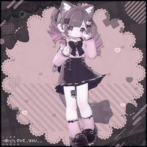 🌙 月と星の魔法少女🌟 衣装 + Eye Texture セット [HikaRyumii