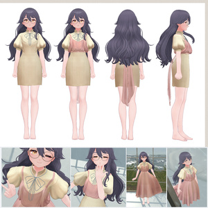 4アバター対応∴sheer apron over minidress 缩略图 10