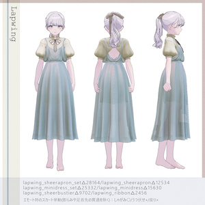 4アバター対応∴sheer apron over minidress 缩略图 5
