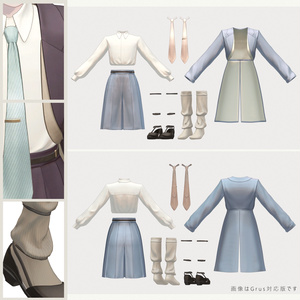 4アバター対応∴QuietLeucot/Co-ord-02 缩略图 6