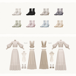 5アバター対応∴Chamber Ceremony Dress 缩略图 9