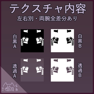【無料】上肢変質 マスクテクスチャ/Sio・しなの向け 缩略图 3