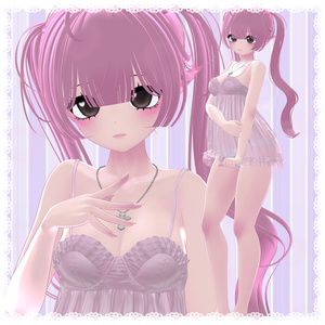 Mayo (まよ)  Pink dreams~ makeup and skin tones 缩略图 4